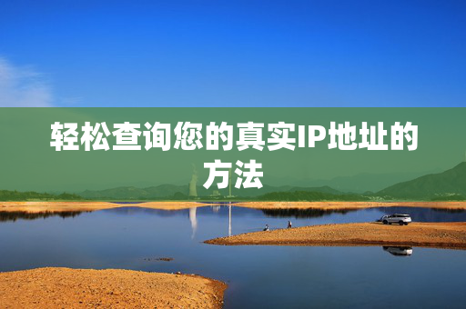 轻松查询您的真实IP地址的方法