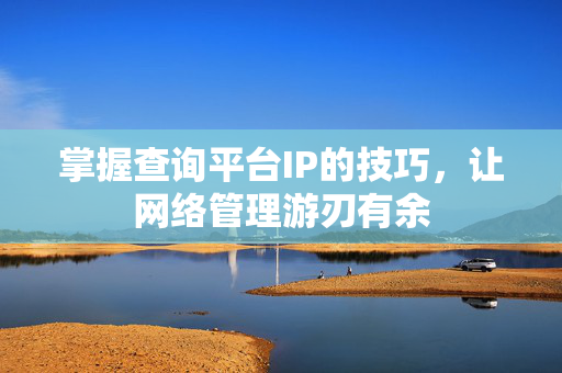 掌握查询平台IP的技巧，让网络管理游刃有余