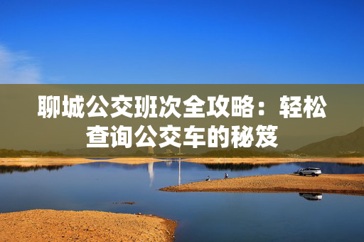 聊城公交班次全攻略：轻松查询公交车的秘笈